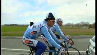 VDB Frank Vandenbroucke  voorbeschouwing Omloop het Volk 2002 [upl. by Tremml374]