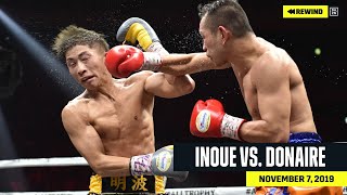 FULL FIGHT  Naoya Inoue vs Nonito Donaire DAZN REWIND [upl. by Suiramed824]