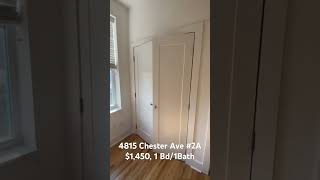 4815 Chester Ave 2A 1 Bed1Bath 1450 [upl. by Voccola]