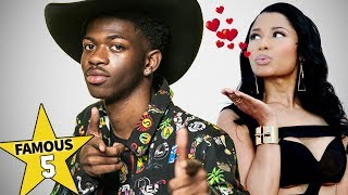 Top 5 Lil Nas X Strange Facts amp Updates  Nicki Minaj Fan NasMaraj BuzzFeed amp More [upl. by Hras]