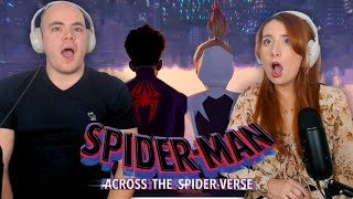 SpiderMan Across the SpiderVerse First Time Watching REACTION [upl. by Ronnoc674]