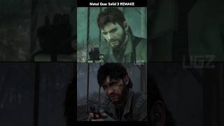 Metal Gear Solid 3 Remake Graphics Comparison short [upl. by Yornoc]