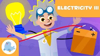 ELECTRICITY for kids ⚡ Episode 3 💡 Create a Circuit 🔌 Conductive Materials and Insulating Materials [upl. by Allesig]