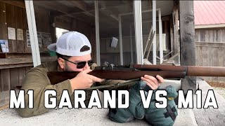 M1 Garand vs M1A [upl. by Baugh]