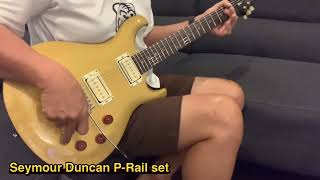 PRS DGT SE with Seymour Duncan PRail set [upl. by Alegna]