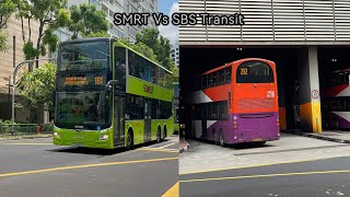 Jurong West Bus Package Tranche 1 SMRT vs SBS [upl. by Felicle638]