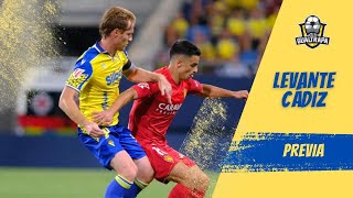 LEVANTE  CÁDIZ CF  JORNADA 2  LALIGA HYPERMOTION  PREVIA [upl. by Nnaylloh]