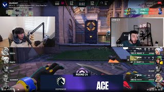 TenZ and Tarik React to Niveras 1112 Ace  VCT Masters Reykjavík [upl. by Latrice]