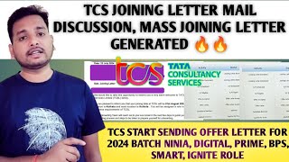 TCS BIGGEST CHANGE IN JOINING LETTER  OFFER LETTER  TCS IMMEDIATE ONBOARDING  DOCUMENT CHECKLIST [upl. by Nojram114]