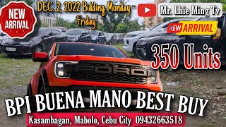 BPI BUENA MANO REPOSSED CARS CEBU BEST BUY 350 PREMIUM UNITS repossessedcars repossessed [upl. by Behlke]