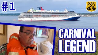 Carnival Legend 2023 Pt1  The One Where We Still Thought We Were Going To Greenland  ParoDeeJay [upl. by Leontine]