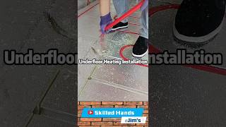 Underfloor Heating Installation Bringing Warmth to Your Home Jimskilledhands [upl. by Levitus]