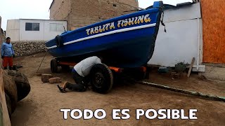 LO DEJE COMO NUEVO  MIRA COMO QUEDO MI BOTE  TODO ES POSIBLE  Tablita Fishing [upl. by Lozano234]