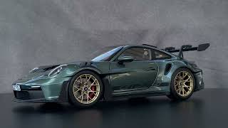 PORSCHE GT3 RS MALACHITE GREEN NOREV 4K porschegt3rs [upl. by Jit914]