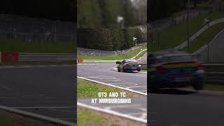 GT3 and TC cars at the Nurburgring [upl. by Orr]