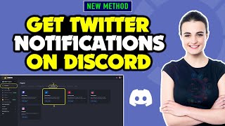 How to get twitter notifications on discord 2024  Twitter alerts on Discord [upl. by Fritz]