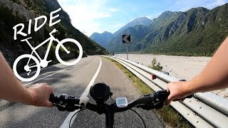 Italy  AlpeAdria bike tour Tarvisio  Venzone [upl. by Yeloc]