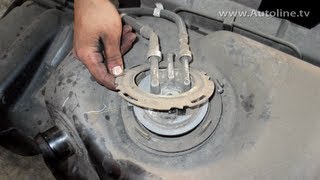 Fuel Pump Replacement Made Easy  Autoline Garage [upl. by Neroc]