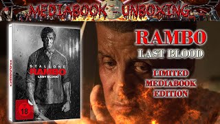 Unboxing  Rambo  Last Blood  Mediabook  Vergleich [upl. by Bunder]