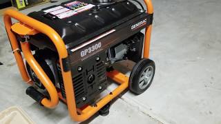 Generac Generator Review GP3300 [upl. by Lothar]