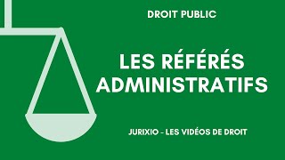 Les référés administratifs [upl. by Lekim432]