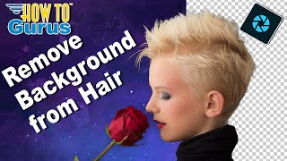 How To Photoshop Elements Remove Background Around Hair [upl. by Audwen538]