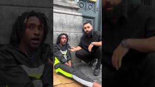 Abdellatif from ethopie is homeless in Brussel but when he recite the Quran Allahu Akbar☝🏽Part 2 [upl. by Siberson]