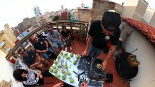 Fonki amp Elpab7o testing PlaytronicaArtichoke Rooftop live [upl. by Eidnim]