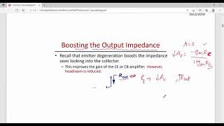 9 Cascode stage using BJT and MOSFET [upl. by Kenyon347]