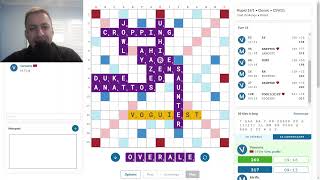 Scrabble game with commentary no327 [upl. by Ugo911]