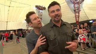 Tom Welling And Michael Rosenbaum In Melbourne At Supanova Expo [upl. by Dnumyar]