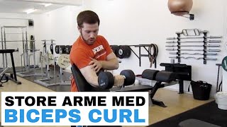 maxerdk Biceps curl gammel version  se ny i beskrivelsen [upl. by Oicinoid]