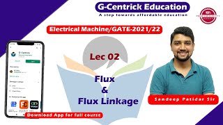 Lec 02 Flux and Flux Linkage [upl. by Yllime]