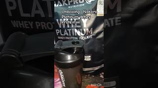 Unboxing Nakpro Whey Protein  Amazon  Trending  Daily Junk youtubeshorts [upl. by Akemahc]