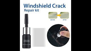 Windshield Chip Repair Kit 2 Bottles Nano Glass Repair  Review [upl. by Rimaj]