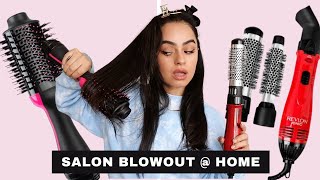 Revlon One Step Hair Dryer and Volumiser tutorial [upl. by Falcone]