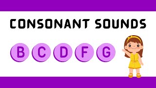 Consonant Sounds in English  Two Examples for Each Sound [upl. by Krystyna454]