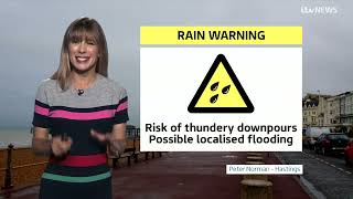 Holly Green  ITV Meridian Weather 05Sep2024 [upl. by Aikkan]