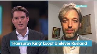 Unilever Rusland verkocht aan Hairspray King Ook een oorlogseconomie biedt kansen [upl. by Calie266]