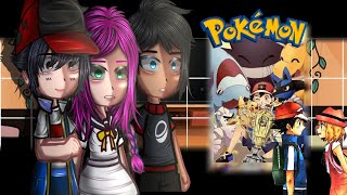 pokemon Journeys React To Ash Ketchum lAshxSerena part 12 [upl. by Nodnek]