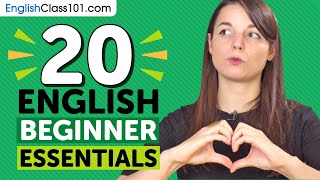 20 Beginner English Videos You Must Watch  Learn English [upl. by Eanar]