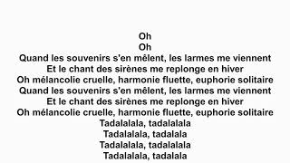 fréro delavega chant des sirènes paroles [upl. by Latin]