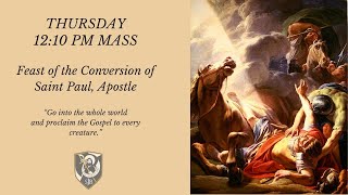 Thursday January 25  1210PM Daily Mass SJB Longmont [upl. by Eisned]