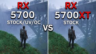 RX 5700 StockUnderVoltOC vs RX 5700 XT  Test In 12 Games at 1080p [upl. by Hsina]