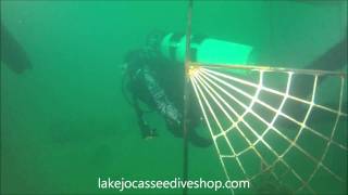 Diving Lake Jocassee  Junk with Drysuit Class [upl. by Giacinta]