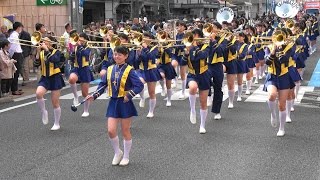 京都橘高校吹奏楽部（4K）ガラシャ祭りパレードFull Kyoto Tachibana SHS Band [upl. by Cybil]