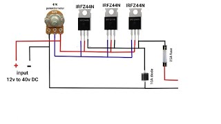 Voltage regulator circuit output 50A voltageregulator voltage electric [upl. by Sakmar]