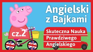 Angielski z Bajkami dla Dzieci  Skuteczna Nauka Języka Angielskiego Świnka Peppa Zakupy 2 [upl. by Adnawuj]