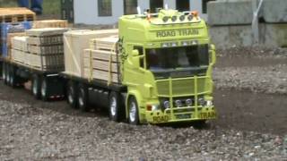 RC AWESOME MODEL Road Train Australia Down Under [upl. by Lerraj273]