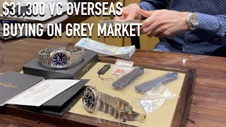 Buying amp unboxing 31300 Vacheron Constantin Overseas dual time blue dial on the grey market [upl. by Yllib]